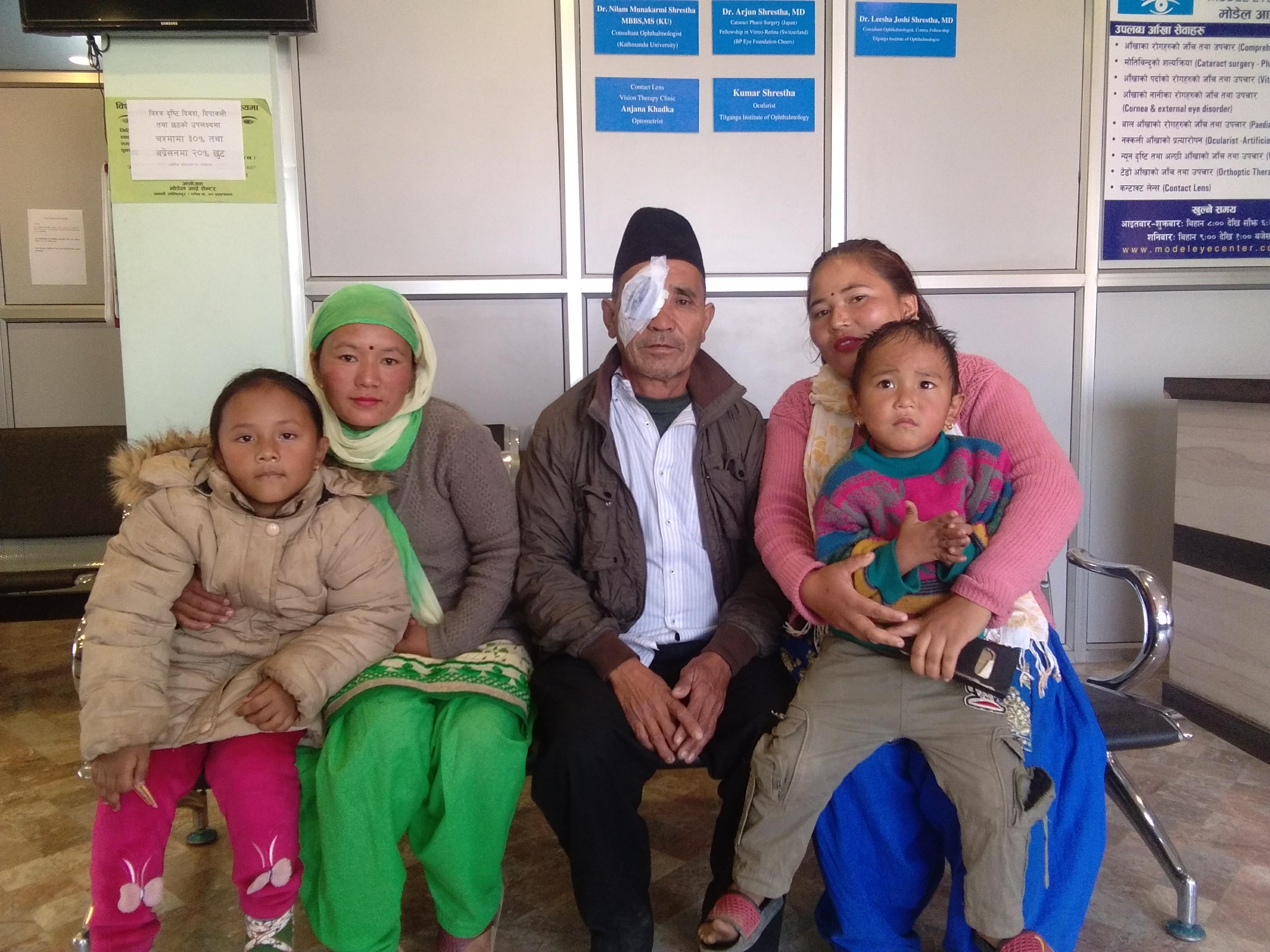 Community education about eye health