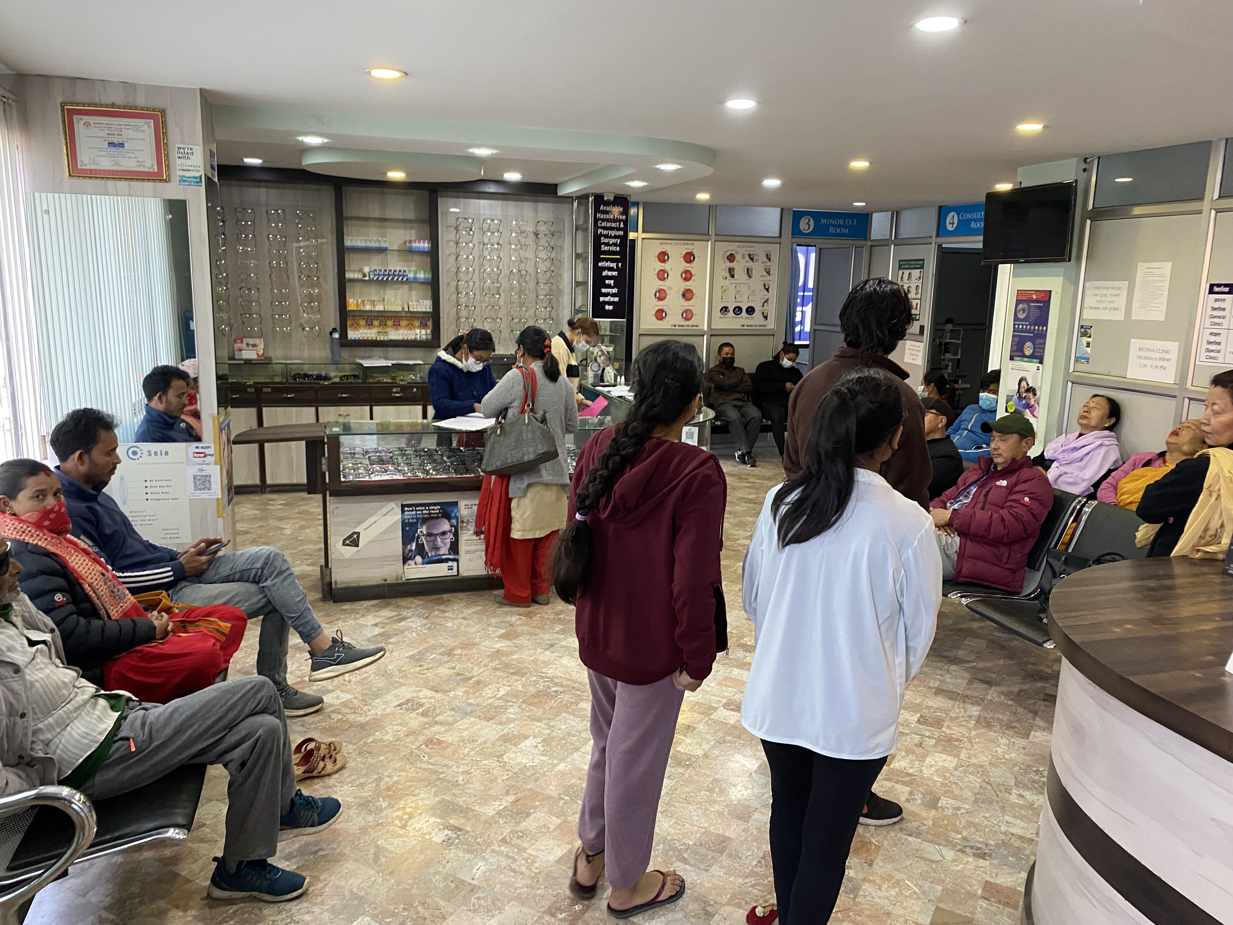 Community education about eye health