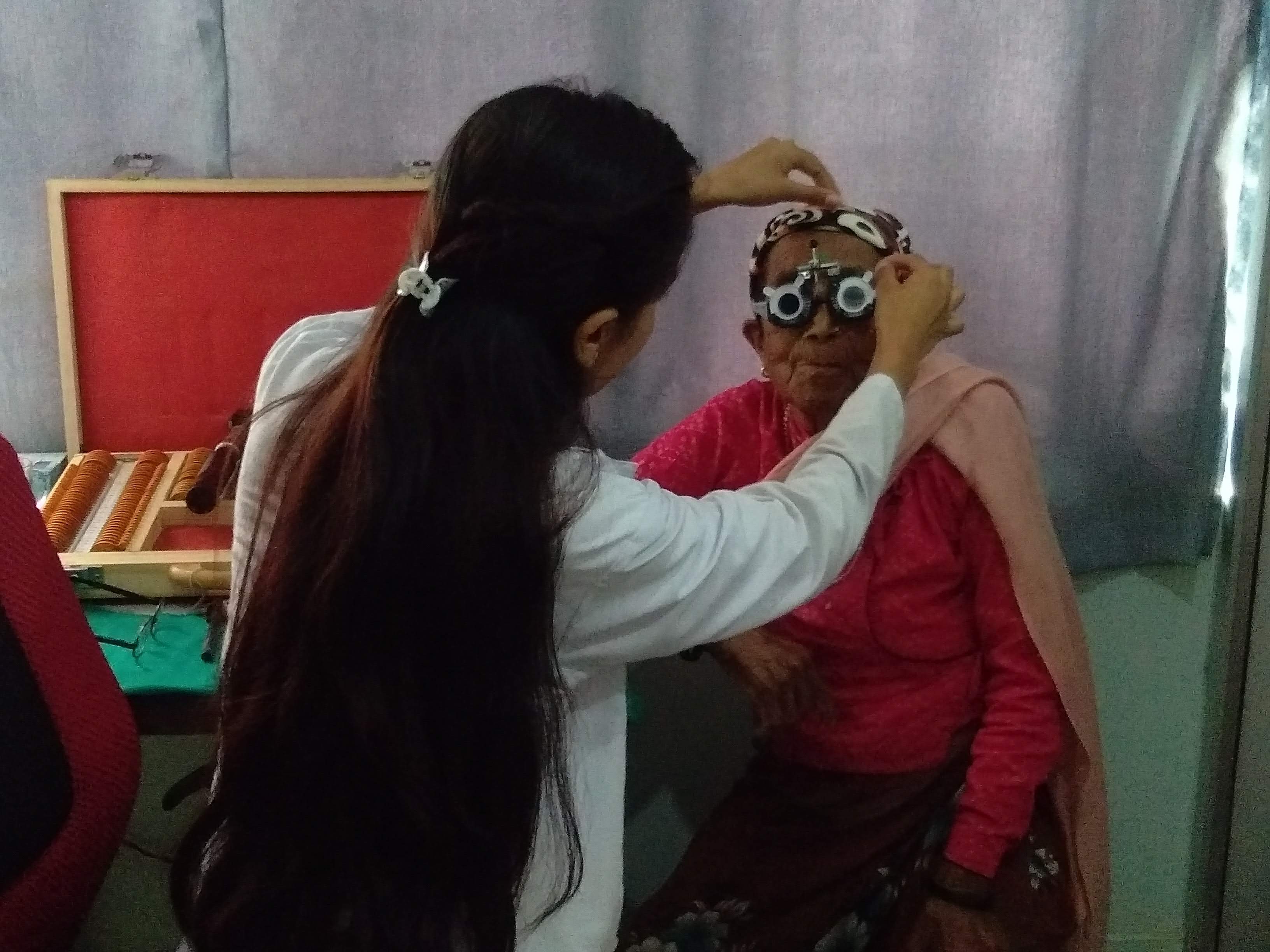 Community education about eye health
